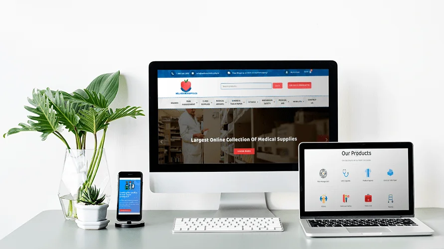 Wellness Med Supply website